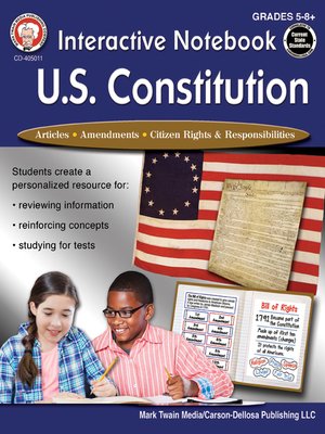 cover image of Interactive Notebook: U.S. Constitution, Grades 5--12